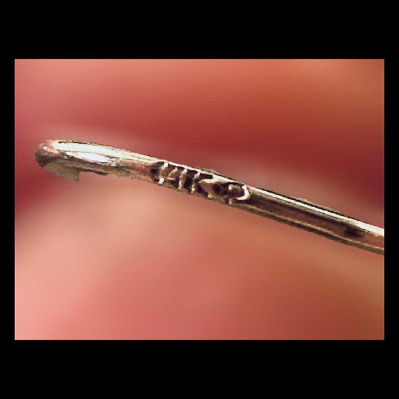 NWOT Lovely 14K WG Deep Blue Sapphires and White Sapphires Hook Earrings - Picture 4 of 6